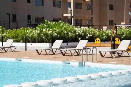 Apartamento De 3 Dormitorios Piscina Y Parking Calpe Exterior foto